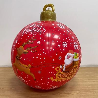 Uplifted Finds 60cm Giant Outdoor Christmas Inflatable Decorated Ball s