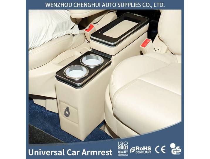Accoudoir Central universel MPV, boîte de Console commerciale avec tiroir, boîte d'accoudoir de voiture de 13cm de largeur