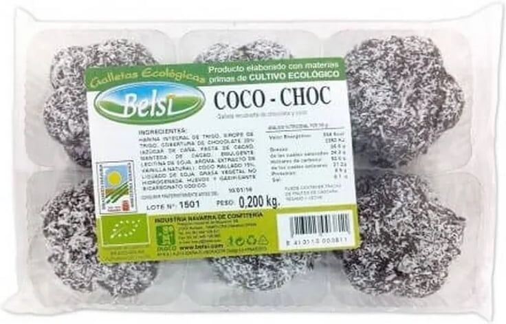 Belsi Bolachas Coco-Choc Eco 200g