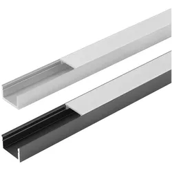 Halemeier, Profil + Stange, LED Ein-/Anbauprofile ChannelLine D2 mit Lichtblende