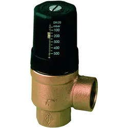 Heimeier Differenzdruck-Überstromventil 5501-03.000 DN 20, Muffen-IG, Rotguss