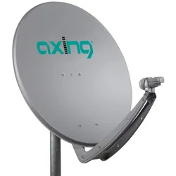 Axing SAA85-02 Satellitenantenne, Aluminium, Reflektorgröße 85 x 85 cm, Farbe anthrazit SAA08502 SAA 85-02