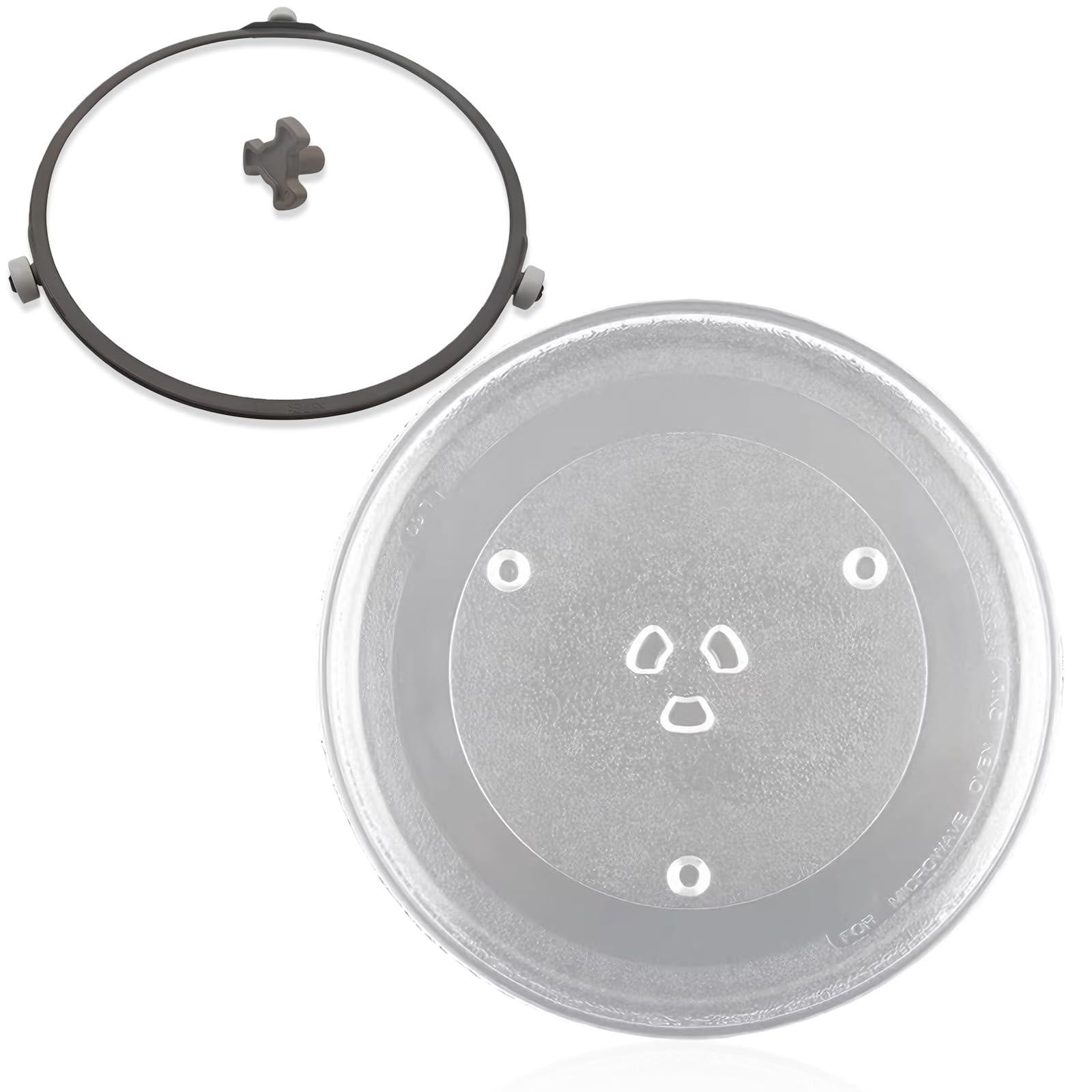 Dripio Glazen draaitafel voor magnetrons, Transparant, Diameter: 31,5 cm