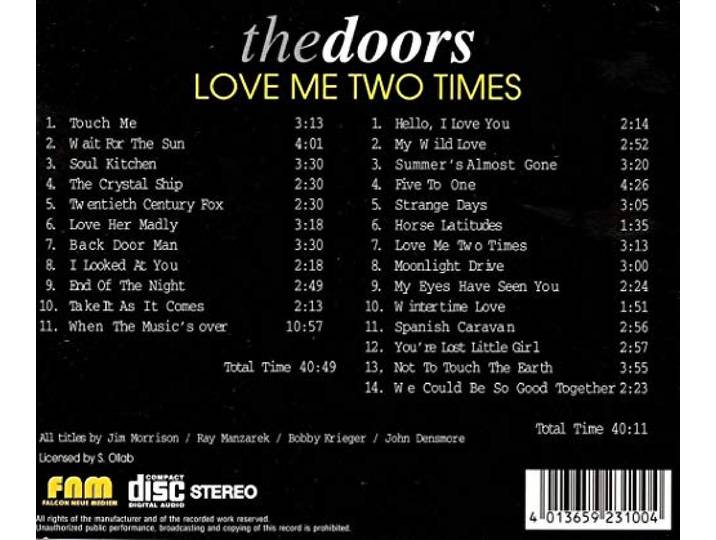 Love Me Two Times (2-CD)