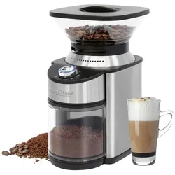 Proficook Kaffeemahlwerk PC-EKM 1205, Kaffeemühle, Schwarz, Silber