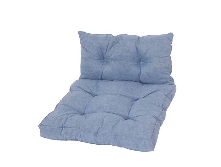 Outdoorkissen Bodenkissen 2er Set blau