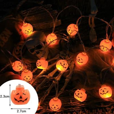 Uplift Essentials Halloween LED String Lights pumpkin 59 In