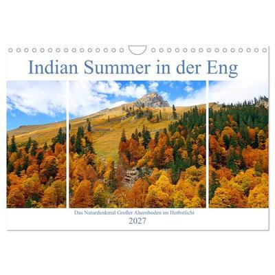 Indian Summer in der Eng - Das Naturdenkmal Großer Ahornboden (Wandkalender 2027 DIN A4 quer), CALVENDO Monatskalender