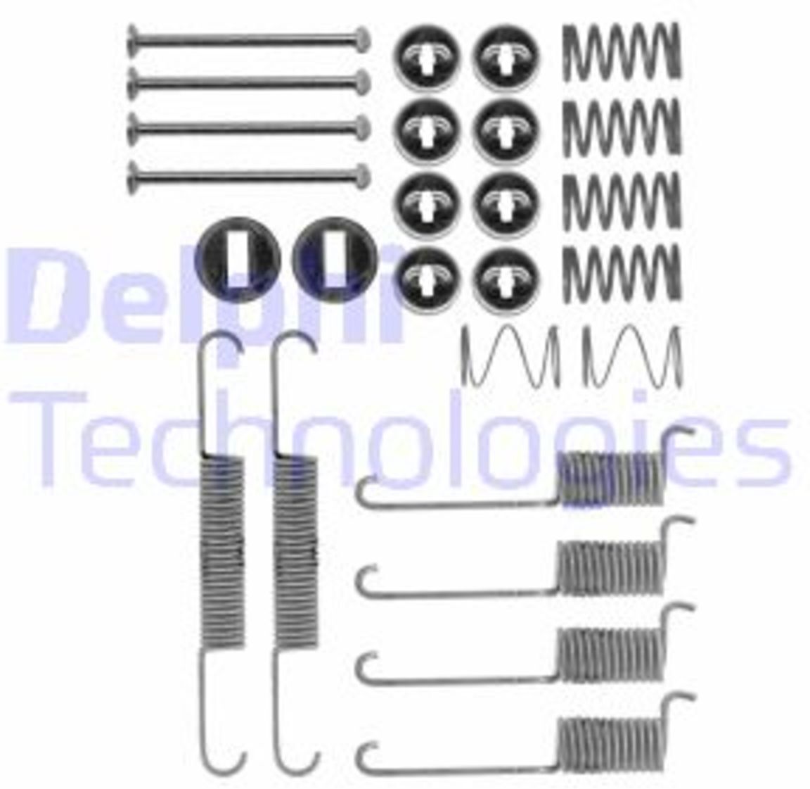 Delphi Set di accessori, ganasce dei freni LY1197