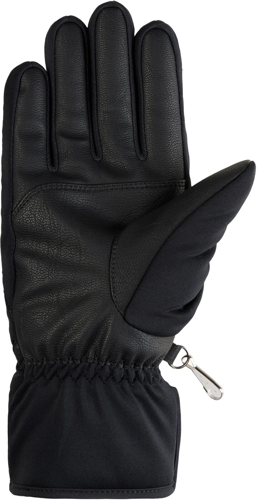Skihandschuhe ZIENER "113015", Damen, Gr. 8, schwarz, Materialmix, Handschuhe Skihandschuhe