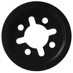 Afriso Blende für Thermostat 67346 schwarz