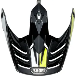 Shoei Hornet Adv Sovereign, Helmschirm - Neon-Gelb/Schwarz/Weiß