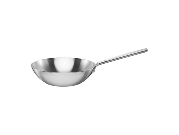 Fiskars Poêle wok Norden Steel en acier inoxydable non revêtu Ø28cm