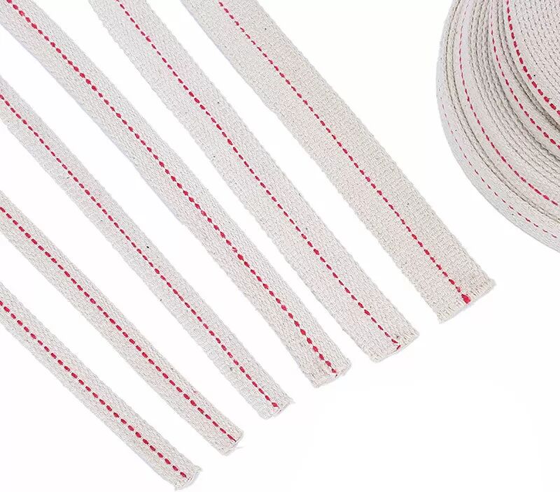 INF Mèche plate pour lampe à huile, 4 rouleaux 0.9x2 m