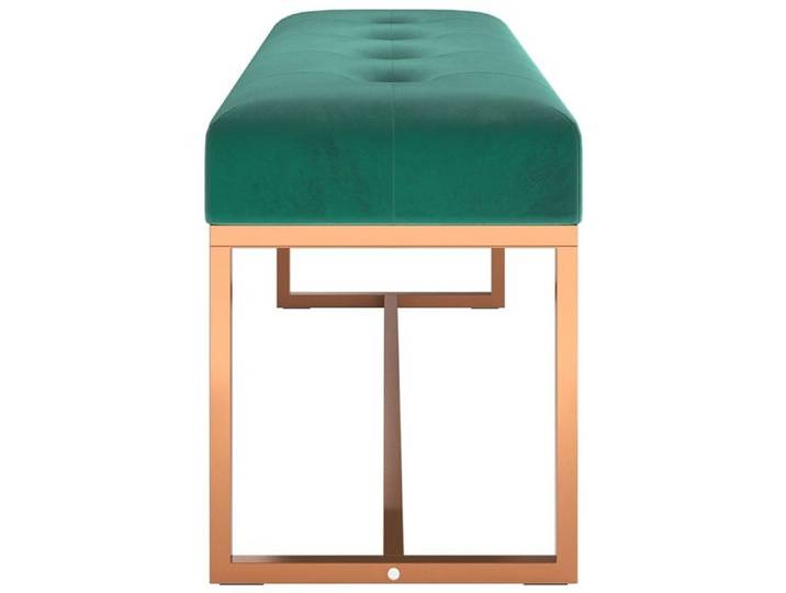 Neuf& 7178 Meuble d'entrée Couloir - VIDAXL - CHIC - Banc Vert foncé 110x36x45 cm Velours10.05 kg