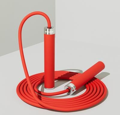 Clever Finds Adjustable Speed Jump Rope Dual Ball Bearing Boxing Cardio Training Rope t68 red