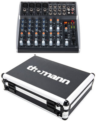 Behringer Xenyx 1202SFX Case Bundle Noir