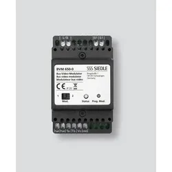 Siedle, Zubehör Gebäudesicherheit, Bus-Video-Umsetzer F=wandeln SSS210008126-00