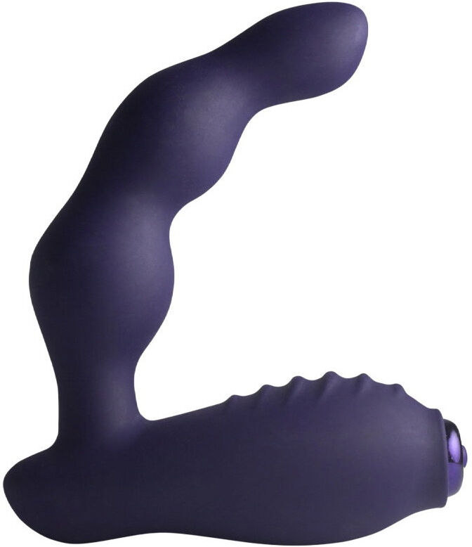Rocks-Off Stimulateur prostatique et périnéal ergonomique en silicone doux