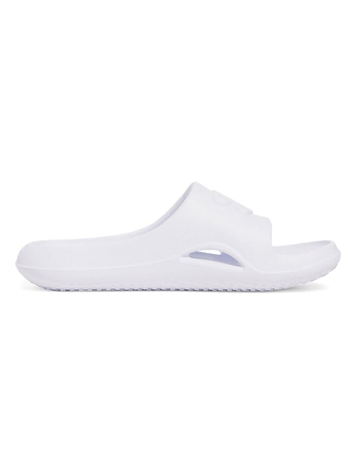 Under Armour Pantoletten "Locker V" in Weiß - 38