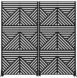 Dovelina Zodiac Metal Privacy Screen Panel