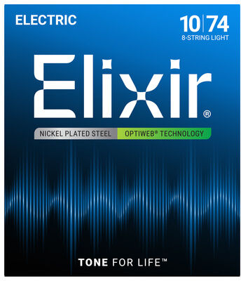 Elixir Optiweb 19062 8-String Light