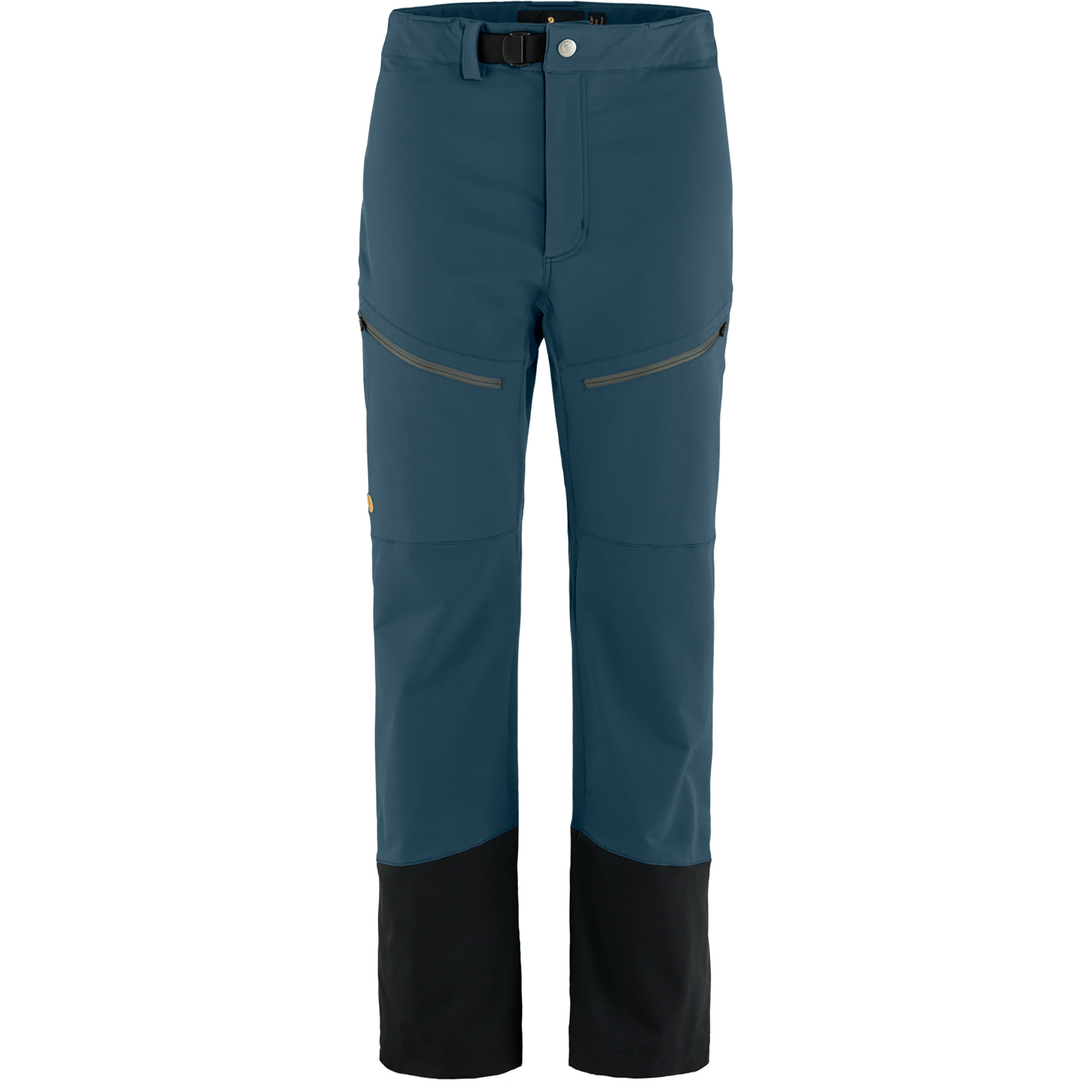Fjällräven Bergtagen Touring Hose Damen Softshellhose blau Größe S Camping Wasserabweisend Wasserabweisend