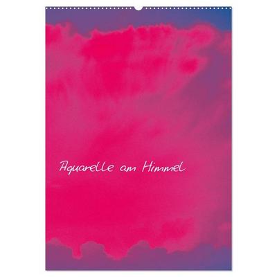 Aquarelle am Himmel (Wandkalender 2026 DIN A2 hoch), CALVENDO Monatskalender