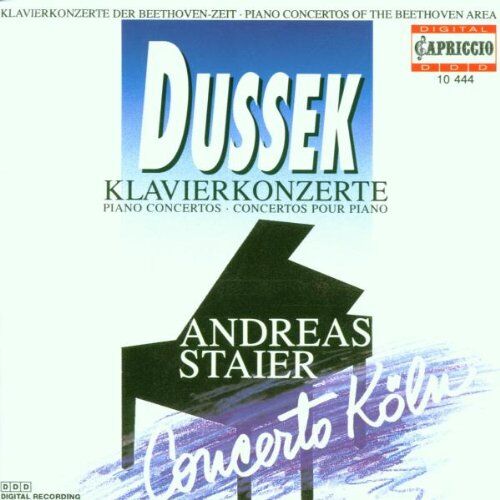 Andreas Staier - Dussek: Klavierkonzerte - Preis vom 08.10.2026 07:26:42 h