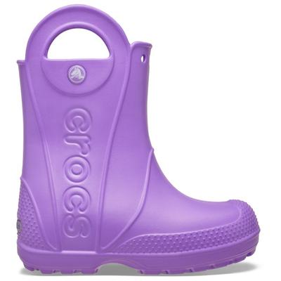 Crocs - Handle It Rain Boot Kids - Gummistiefel 22-23 | EU 22-23 lila