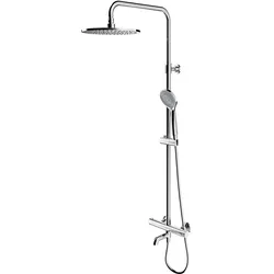 Omnires Y Duschset Wandmontage mit Thermostat chrom Y1234ALCR