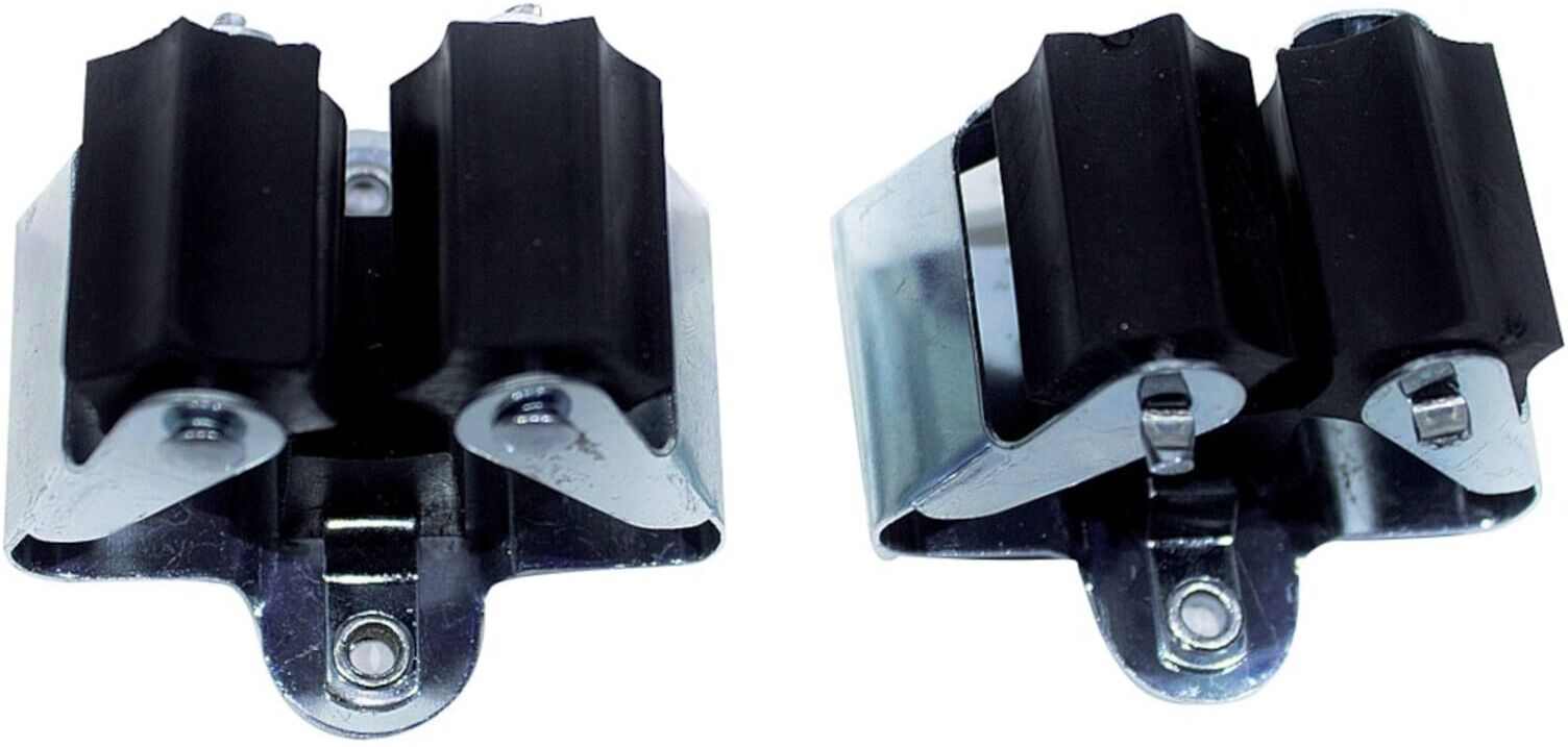 Gerätehalter Rolle 2er Set ; bruns (30118)