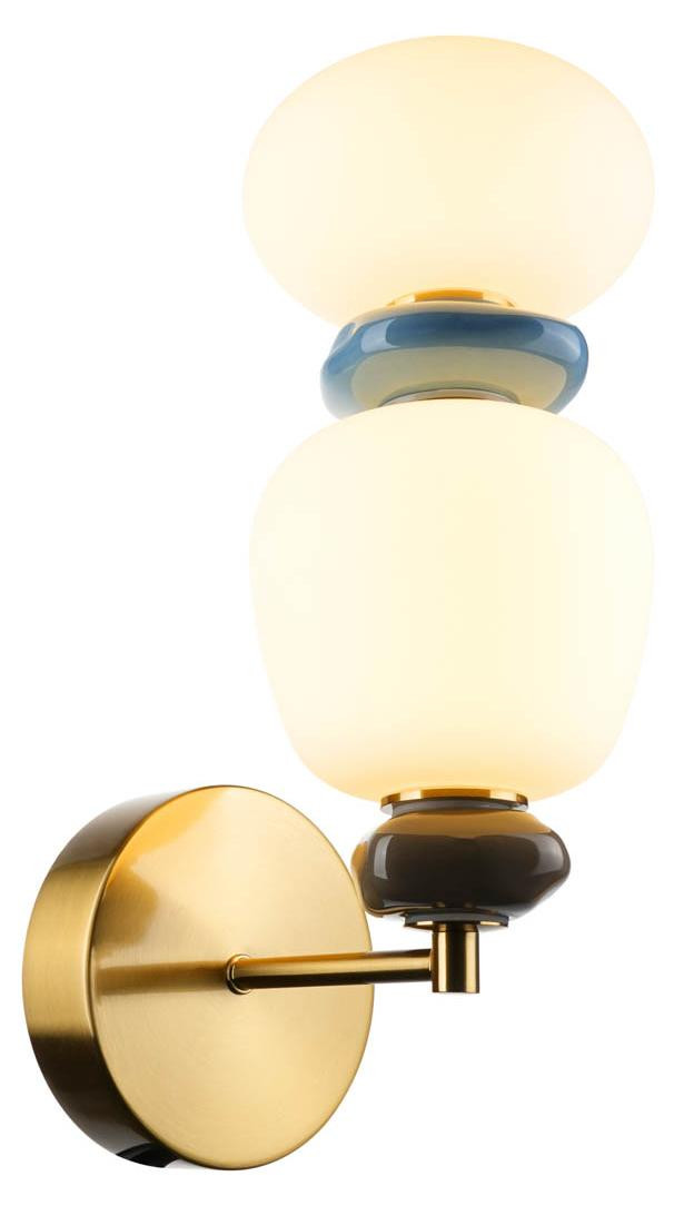 Italux Wandlamp Evans LED, goud, modern design