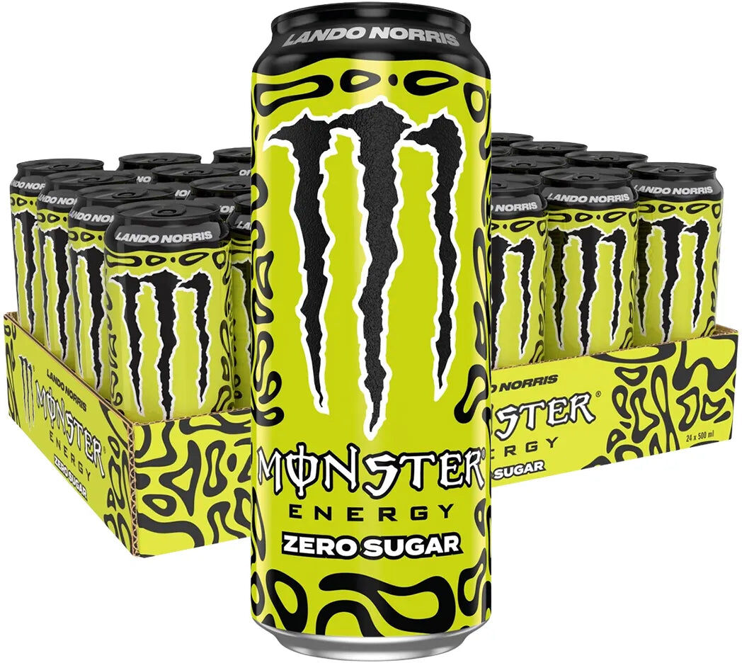24 X Monster Energy 500 Ml Lando Norris Zero Sugar