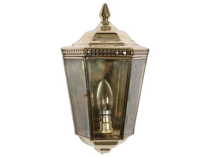 Landelijke buitenlamp Chelsea Passage koper gevlamd (AB) Limehouse - 434