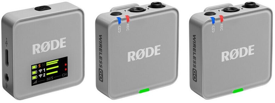 RODE RØDE Wireless GO Gen 3 Stone – Professionelles Dual-Funkmikrofonsystem für höchste Ansprüche