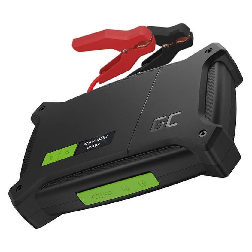 GreenCell Ladegerät und Starthilfe Powerbank (16000 mAh, 80 W, 59.20 Wh) (GC-CJSGC01)