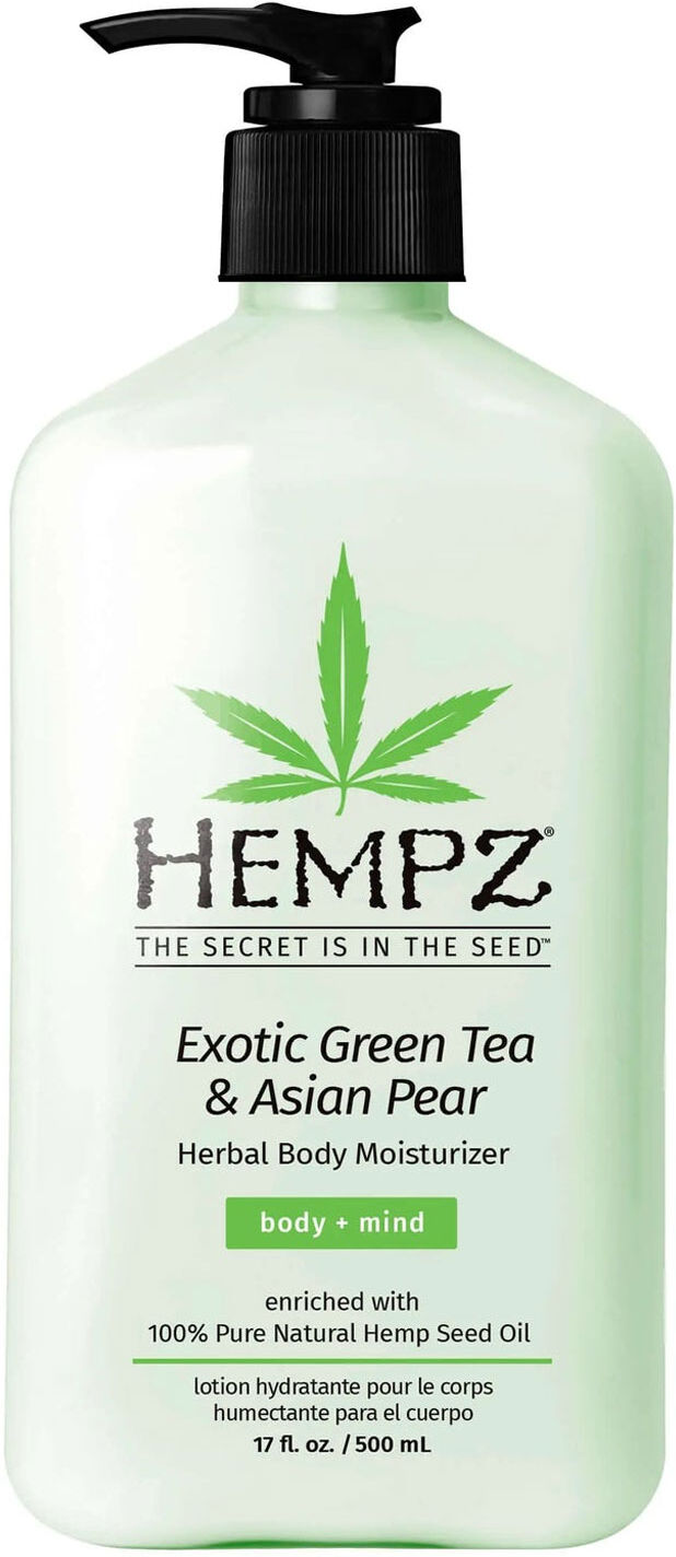HEMPZ Exotic Green Tea & Asian Pear Herbal Body Moisturizer 500ml
