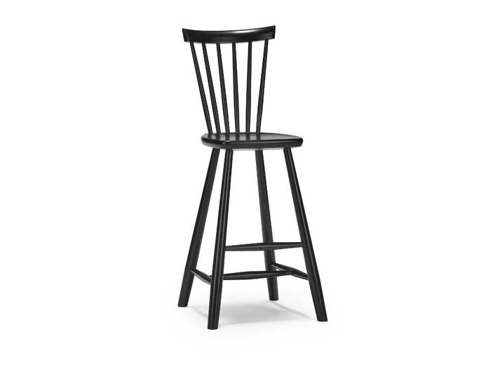 Stolab Lilla Åland Kinderstuhl Birke 52cm Schwarz