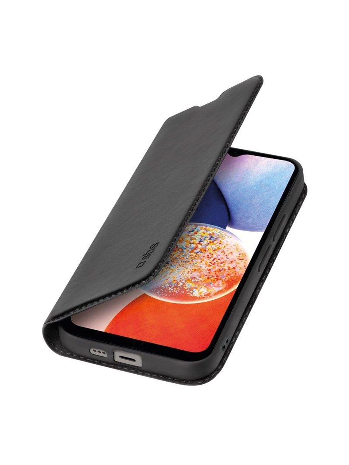 SBS Book Wallet Lite Case for Samsung Galaxy A34 - Black