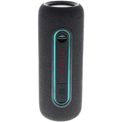 Nedis Bluetooth-Lautsprecher - max. Batteriespielzeit: 4 Std - Handgerät - 30 W - Stereo - Eingebaut (4 h), Bluetooth Lautsprecher, Schwarz