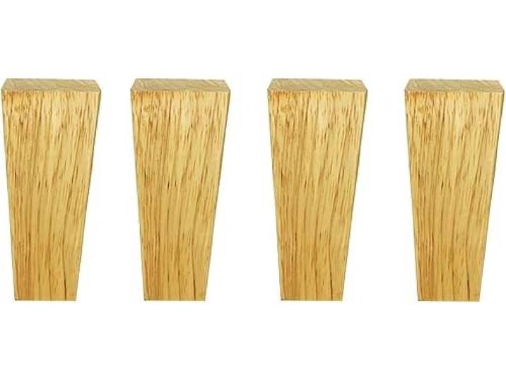 4-teiliges DIY-Tischbein-Set aus Holz mit Montageplatte und...(20CM)