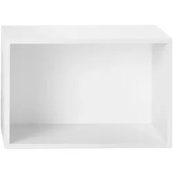 Muuto Mini Stacked System Regalmodul, large, weiß