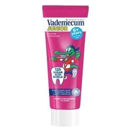 Henkel Vademecum - Junior 6+ Fluoride Toothpaste Toothpaste For Children Strawberry 75Ml (75 ml) (30273982)