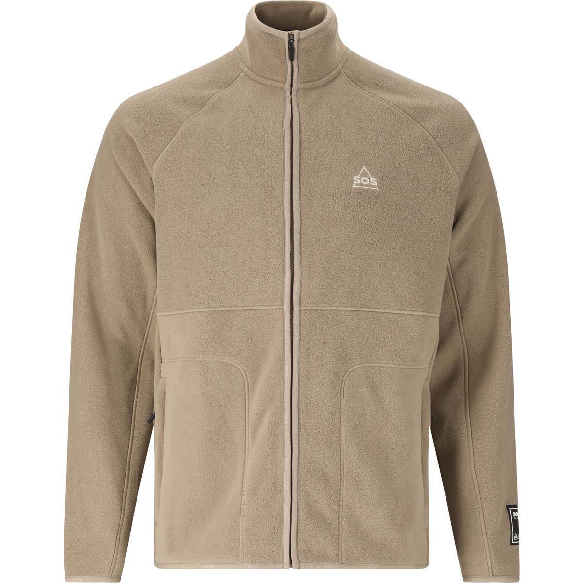 SOS Munson M Full Zip Fleece brindle (5147) L SOS261085-5147-L