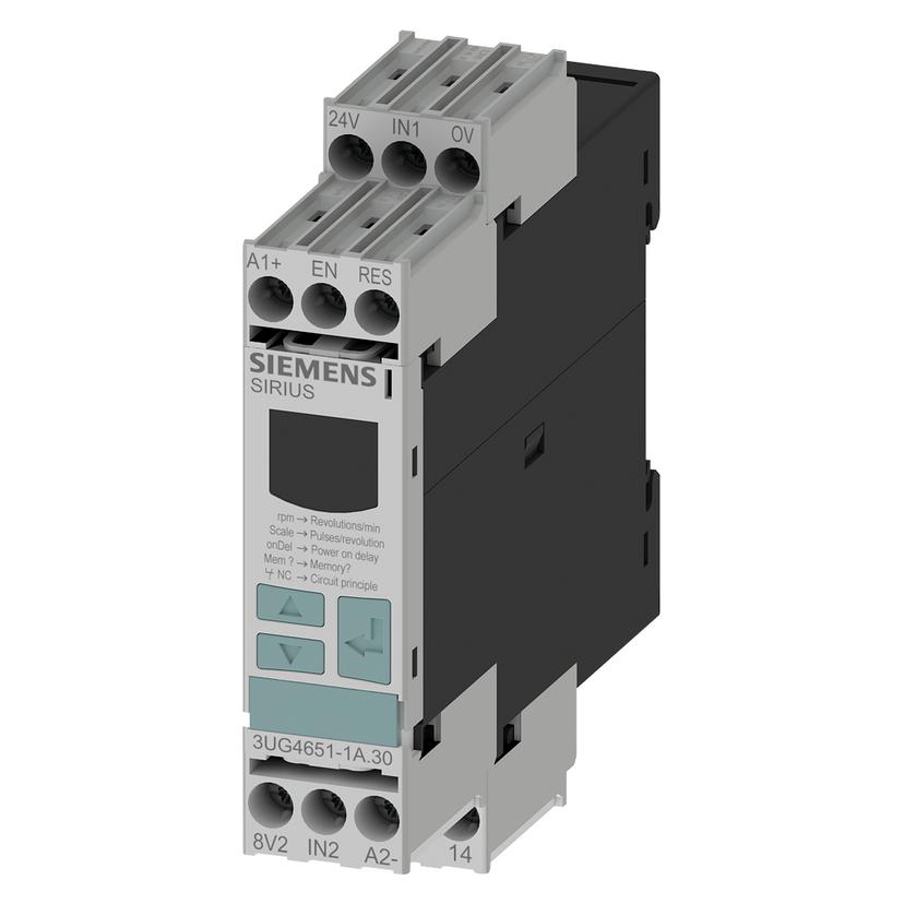 Siemens SIRIUS 3UG4 Überwachungsrelais 3UG4651-1AW30 Überwachungsrelais für Drehzahlunter- und -überschreitu (3UG4651-1AW30)