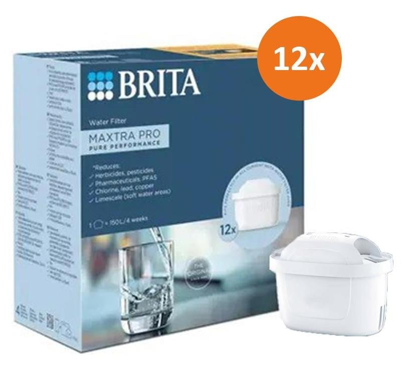BRITA MAXTRA PRO Pure Performance All-In-1 waterfilters 12 stuks