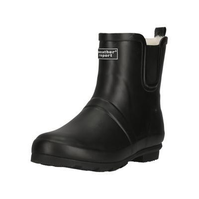 Gummistiefel WEATHER REPORT "Tara V2", Damen, Gr. 37, Textil, schwarz, Gummi, Schuhe Gummistiefel, mit wasserdichtem Material