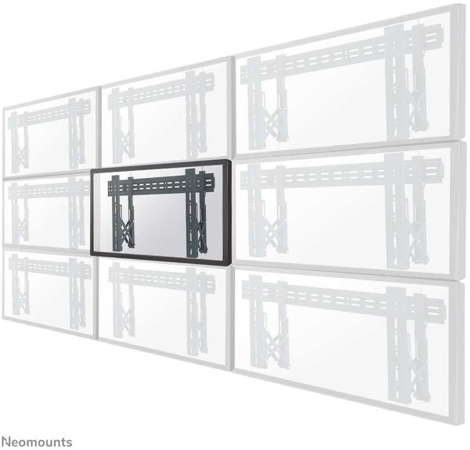 Neomounts LED-VW1000BLACK Pop-Out Videowall Wall Mount, 40-75", Max 50kg - Black