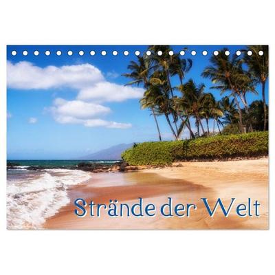 Strände der Welt (Tischkalender 2027 DIN A5 quer), CALVENDO Monatskalender